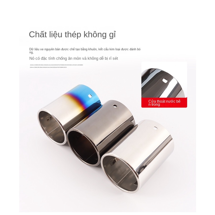 Mazda cx5 2017-2023 thích hợp cho mazda cx5 sửa đổi tay áo 17-23 mới cx-5 phụ tùng đặc biệt phụ kiện trang trí ống xả