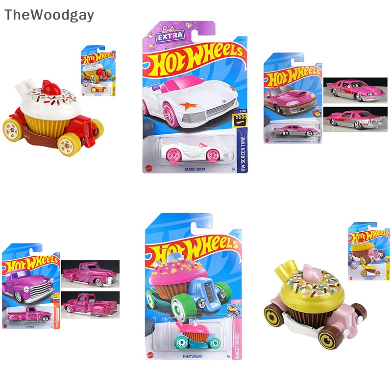 Thewoodgay pink series hot wheels 1:64 corvette sweet driver dount drifter dream champer die cast alloy car model gift en