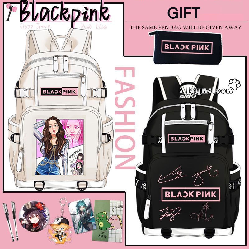 Joyncleon blackpink hỗ trợ ba lô phù hợp túi vải thường đi học