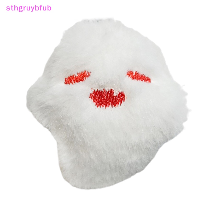 Sthb sáng tạo halloween ma sang trọng móc chìa khóa dễ thương búp bê nhồi bông mềm mại túi chìa khóa ô tô treo mặt dây chuyền cho trẻ em quà tặng vn