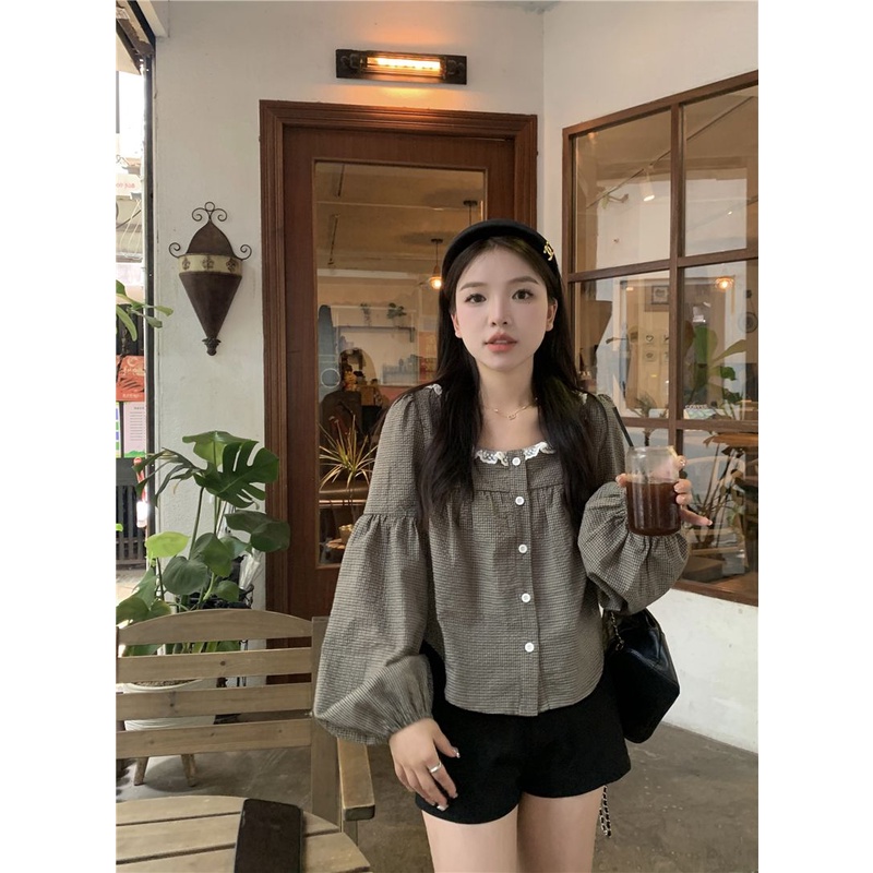 Áo sơ mi dài tay thời trang Hàn Quốc mùa hè cho nữ