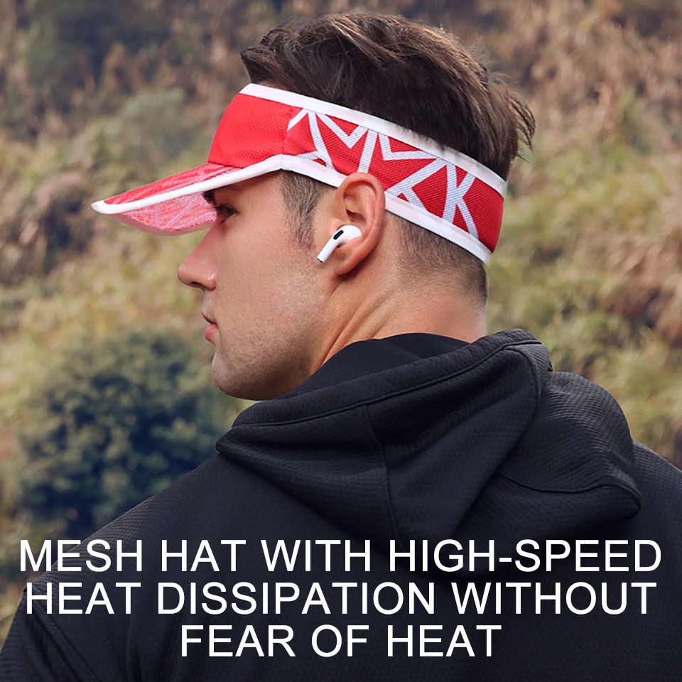 Nofoxo upf50 + mũ che nắng mùa hè đi xe đạp thể thao ngoài trời mũ rỗng trên đầu thấm hút mồ hôi nhanh-khô thoáng khí mũ nón nhẹ