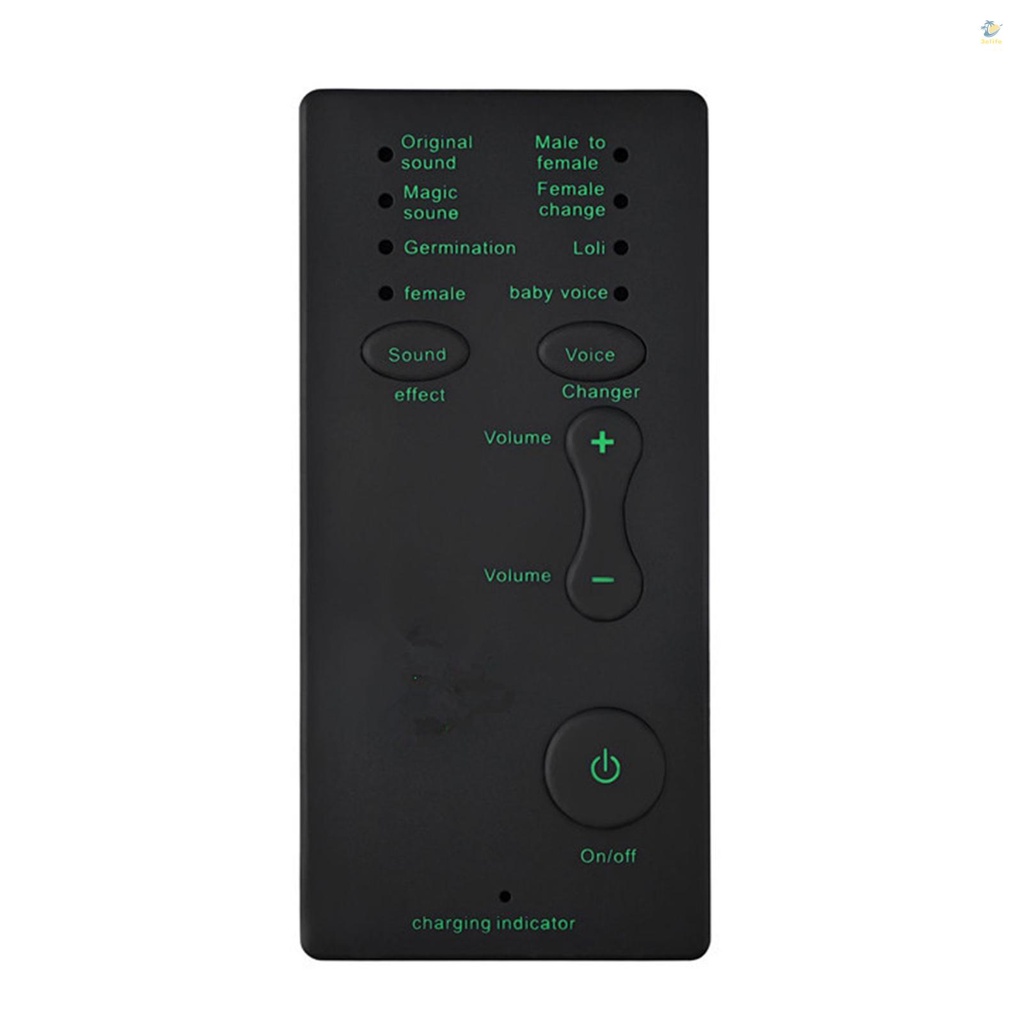 Máy hiệu ứng âm thanh di động mini 3elife thiết bị thay đổi giọng nói card âm thanh card âm thanh sound changer để phát trực tiếp trò chuyện trực tuyến hát cho điện thoại thông minh máy tính bảng