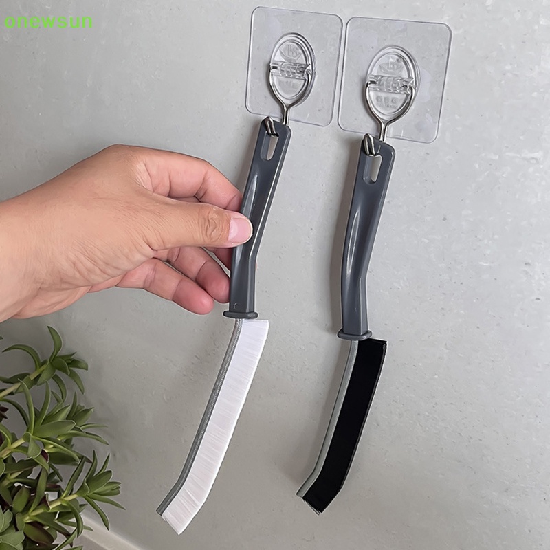 Onewsun gap brush toilet nhà bếp ngói làm sạch góc chết al cửa sổ khe rãnh bàn chải bụi bàn chải làm sạch lông cứng bàn chải mới