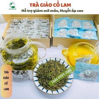 Trà giảo cổ lam - ôn định huyết áp, giảm mỡ máu ngăn ngừa xơ vữa mạch máu - thảo dược zone