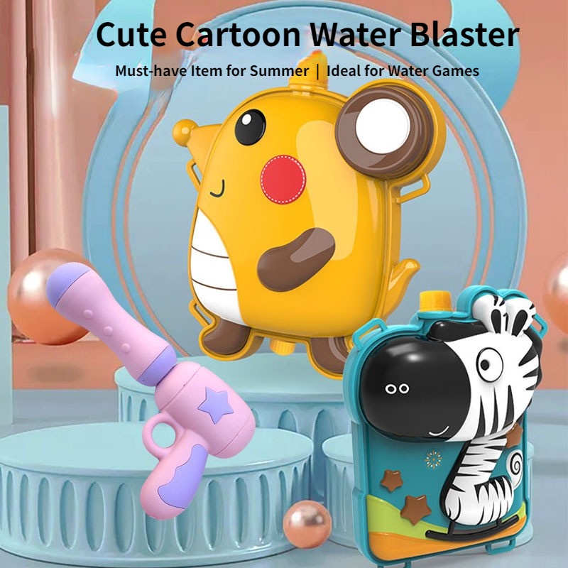 Súng Nước Thể Thao Ngoài Trời Thiết Kế Hoạt Hình Dễ Thương Cho Trẻ Em