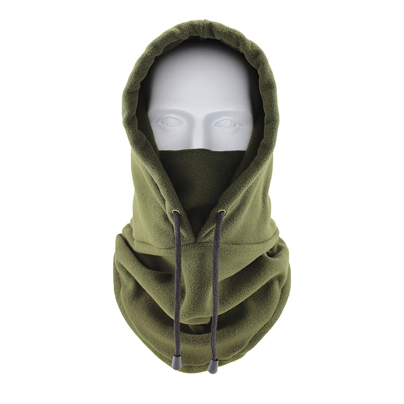 Fancy Mới Mũ Trùm Đầu Thể Thao Mùa Đông Chống Gió Giữ Ấm Có Đệm Lót Vải Lông Đi Xe Đạp Trượt Tuyết Ngoài