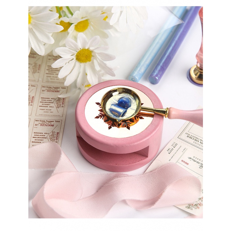 Sáp Tròn Phân Cực Dùng Nung Chảy Sáp Đóng Dấu Tiện Dụng