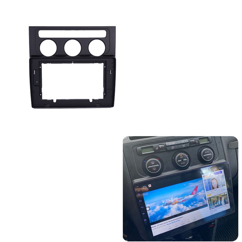 Bảng Điều Khiển Radio 10.1 Inch Bằng Nhựa Cho VOLKSWAGEN VW TOURAN 2004-2008