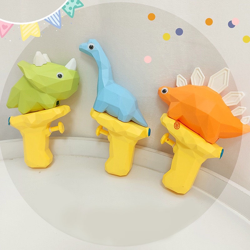 Khủng Long Phun Nước Màu Sắc Macaron - Đồ Chơi Tuyệt Vời Cho Trẻ Em Trong Mùa Hè