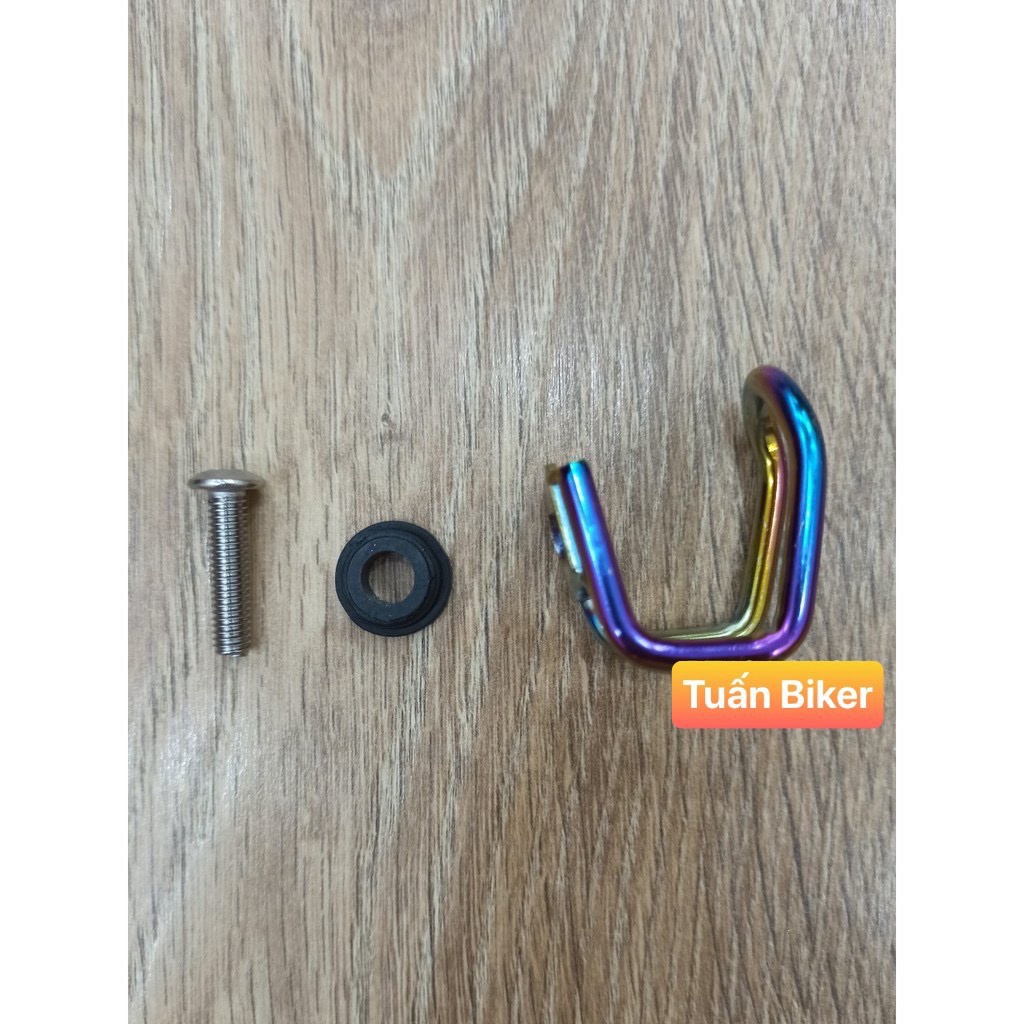 Móc treo đồ xe máy titan hàng tốt loại cứng cáp