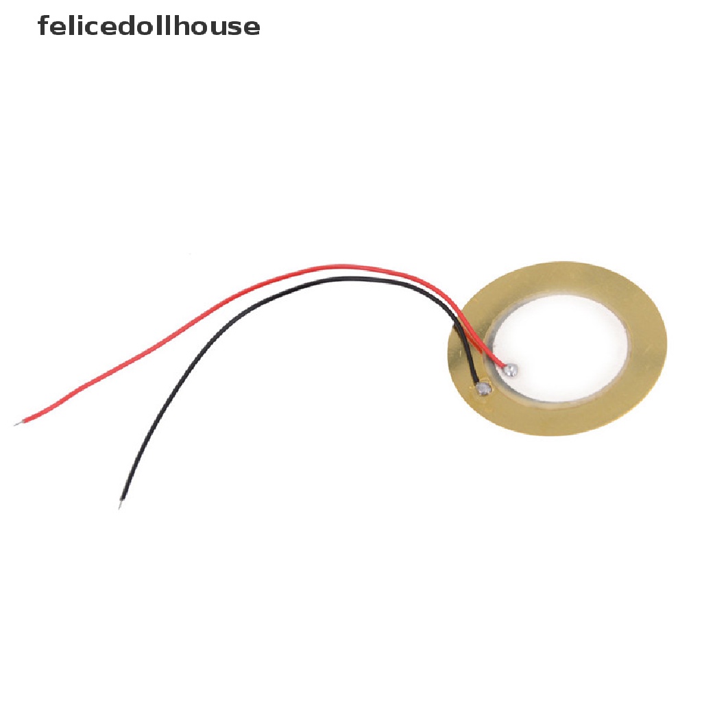 Set 10 Đĩa Cảm Biến Âm Thanh Piezo 35mm Kèm Dây Đồng Chuyên Dụng