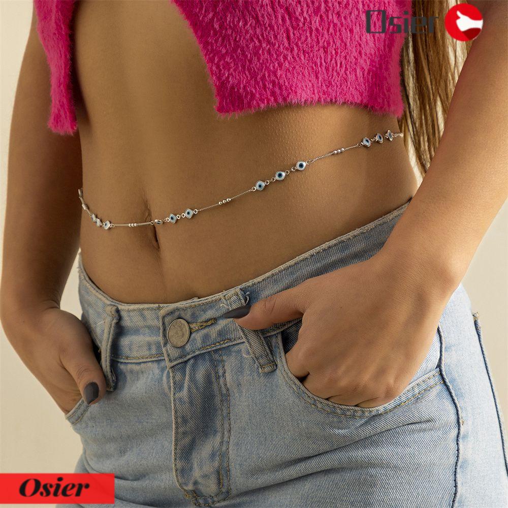 Chuỗi Dây Đeo Thắt Lưng Trang Trí Hình Mắt Quỷ 1 Thời Trang Đi Biển Quyến Rũ