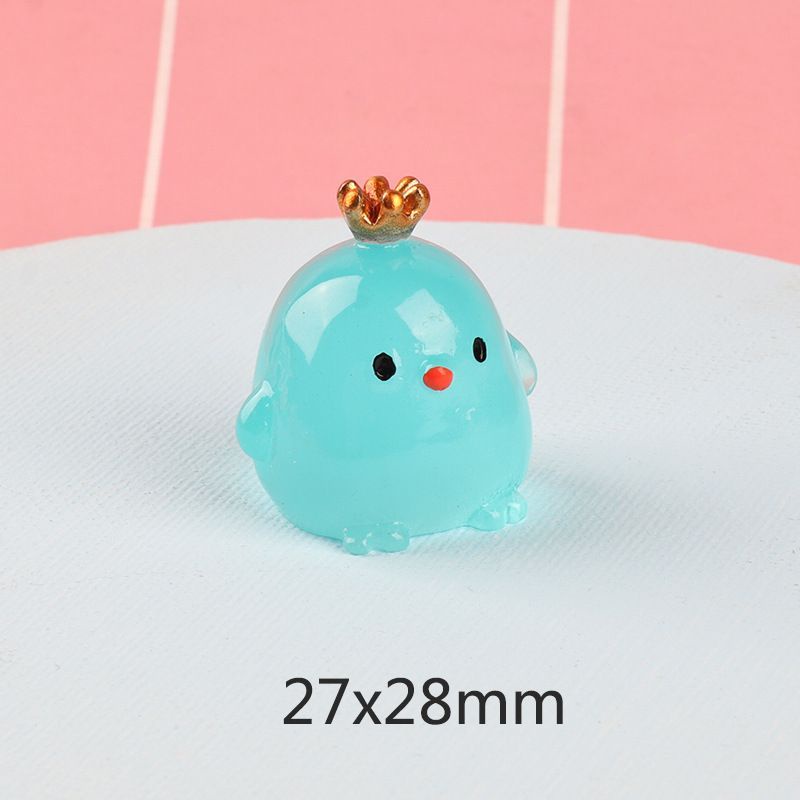 Set 10 Mô Hình Gà Con Mini Phát Sáng