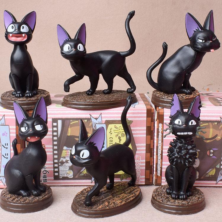 Mô Hình Nhân Vật Kiki Hayao Miyazaki Hoạt Hình Black Cat Gigi Trang Trí