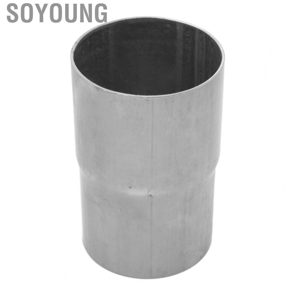 Soyoung Exhaust Reducer Adapter Pipe  Muffler Connector Pipes Strong Construction for Car
