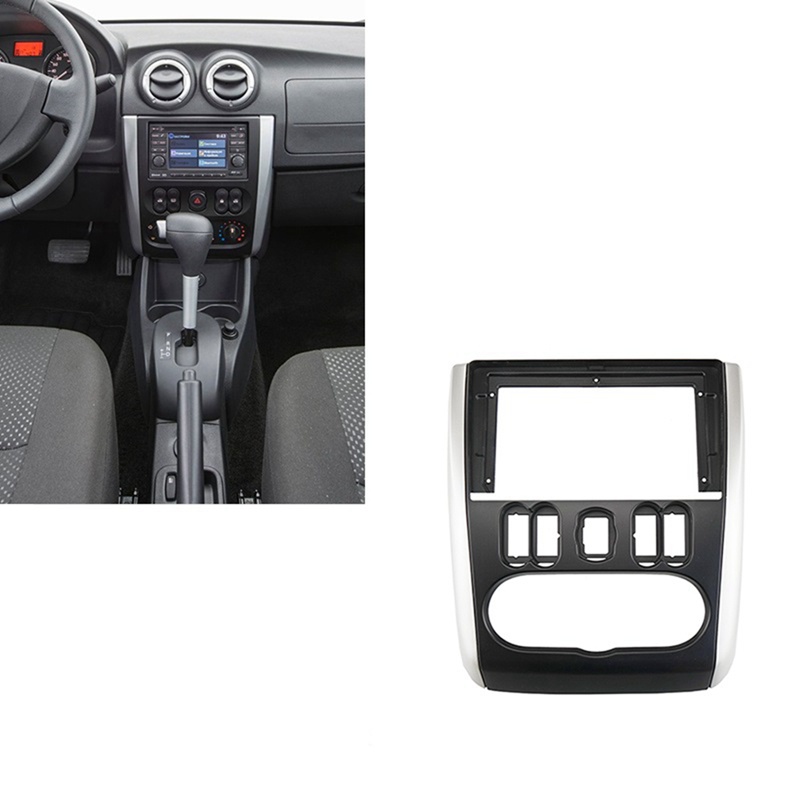 Khung Viền Bảng Điều Khiển Radio 9 Inch Cho Nissan Almera 2012-2019