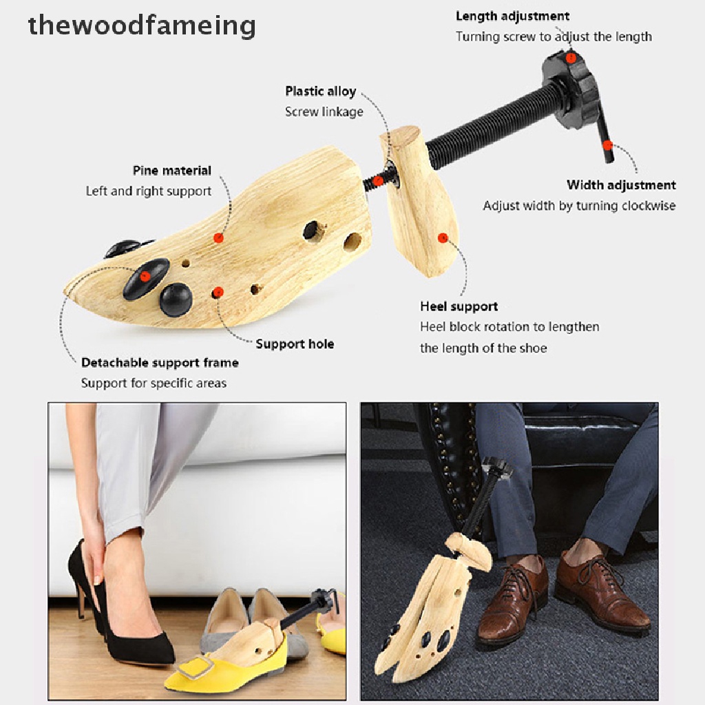 1 Dụng Cụ Nới Rộng Giày 2 Chiều Điều Chỉnh Được Cho Nam Nữ Sawol EN