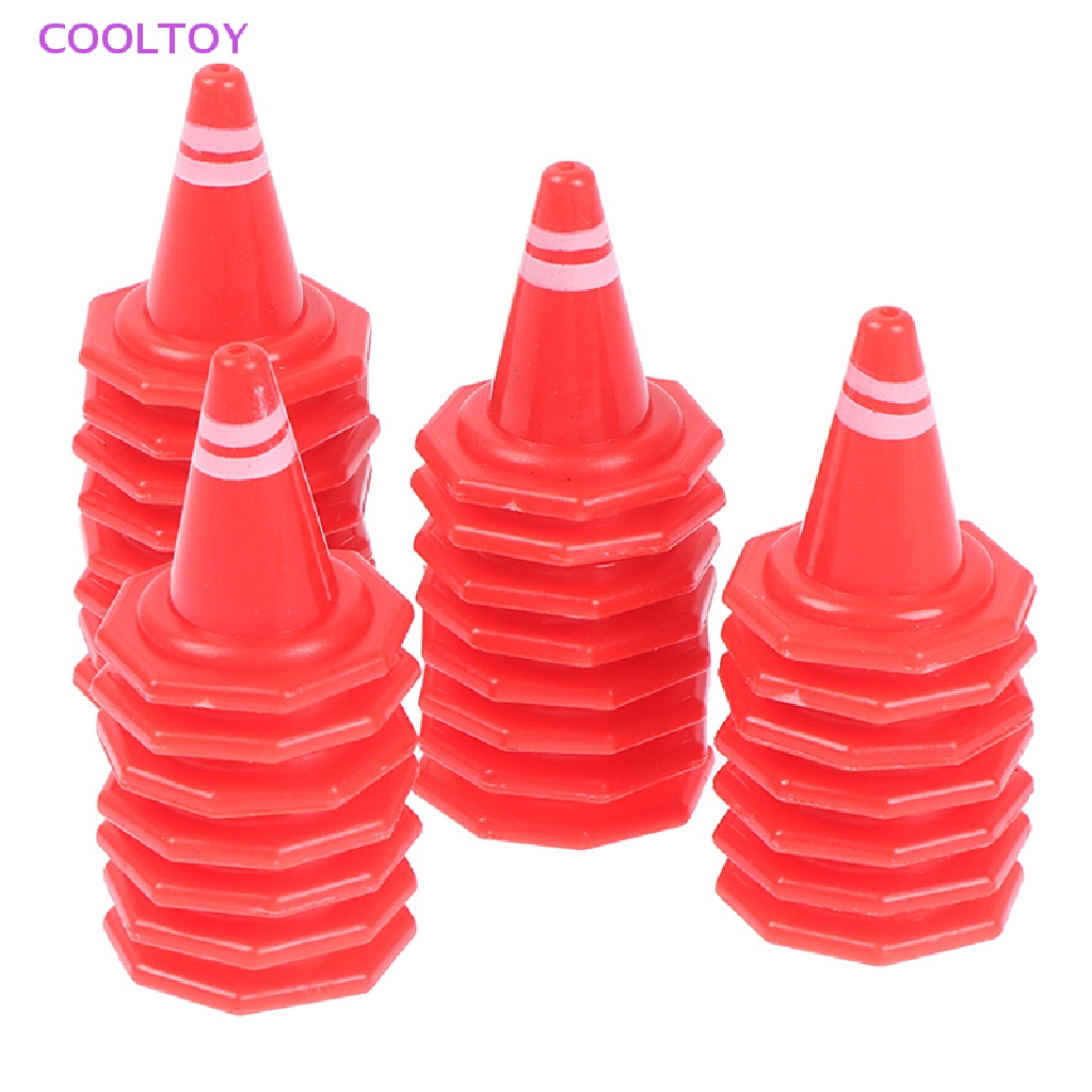 Cooltoy Bộ 30 Khối Cát Hình Nón / Con Đường Giao Thông Mô Phỏng Dùng Làm Đạo Cụ