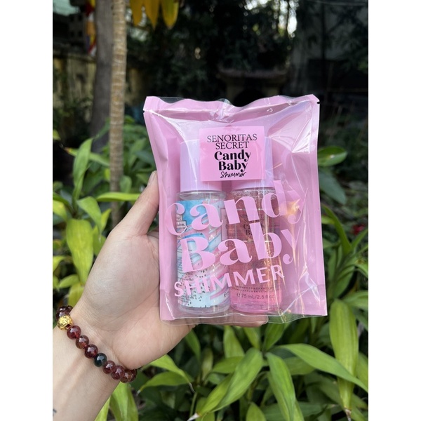 Xịt thơm toàn thân Victoria's Secret body mist Sét 2 Chai 75ml Mẫu Mới