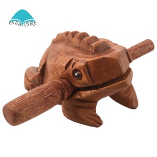 Đồ chơi âm nhạc bằng gỗ khắc hình chú ếch vui nhộn