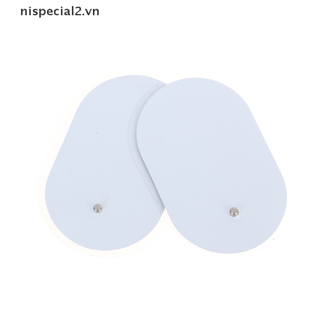 Bộ 10 Miếng Đệm Silicon Gel Điện Cực Thay Thế Cho Máy Mát Xa