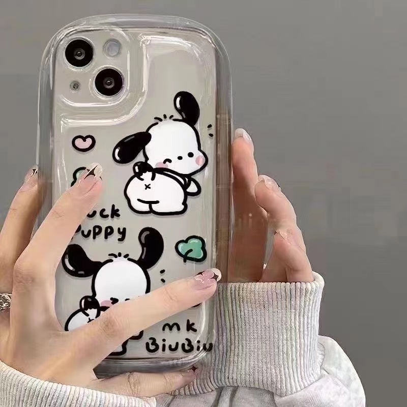 Ốp Điện Thoại Silicon TPU Mềm Trong Suốt Chống Sốc Họa Tiết Dễ Thương Cho IPhone 14 13 12 11 Pro Max XS XR X 8 7 Plus SE 2020