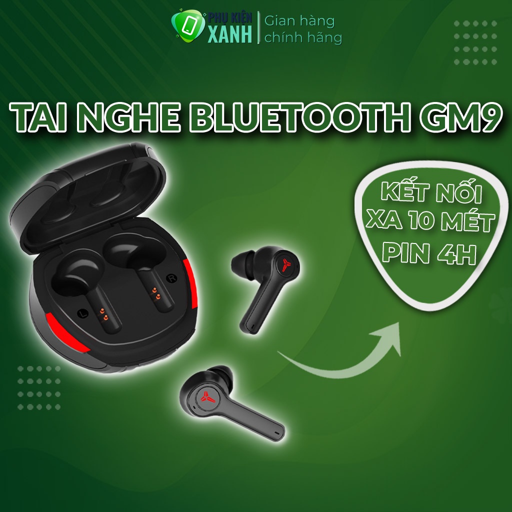 Tai nghe ko dây GM9, tai nghe bluetooth tws, tai nghe bluetooth không dây, - TNB-GM9