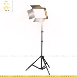 Đèn ayl053 - đèn led barndoor công suất 55w trợ sáng cho quay phim, studio nhỏ, livestream
