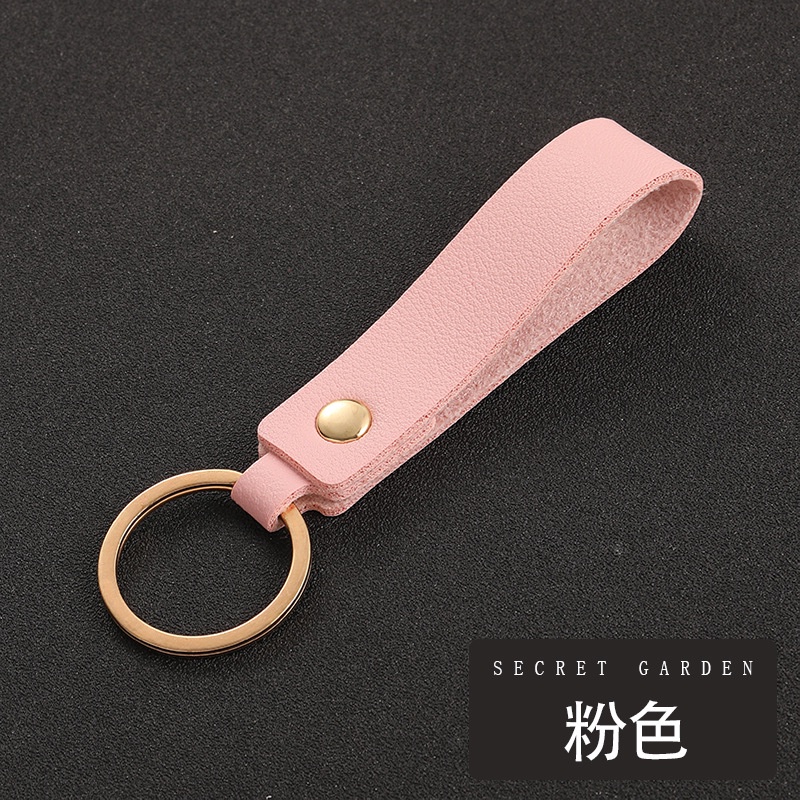 Móc Khóa Da PU Sáng Tạo Cho Xe Hơi