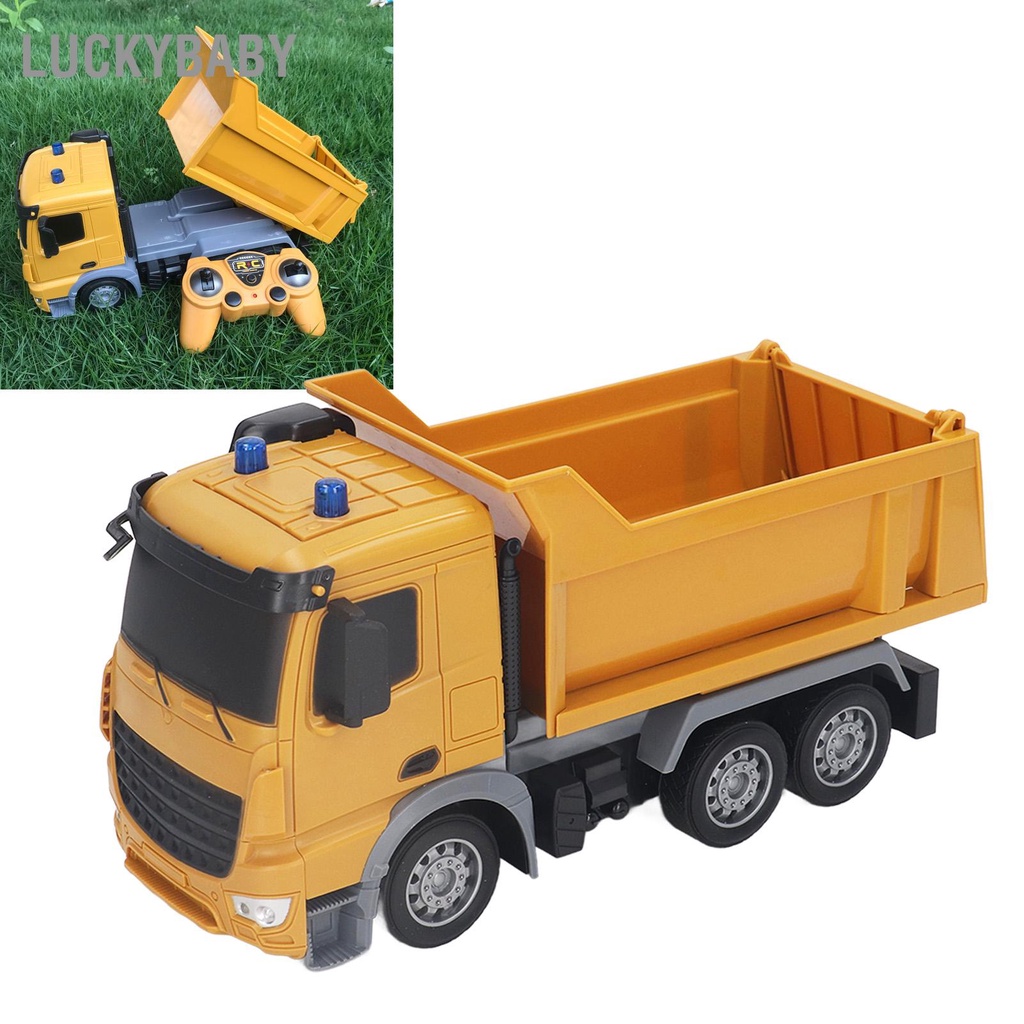 Đồ chơi xe công trình điều khiển từ xa RC Transport 1:24 6WD 2.4Ghz - LUCKYBABY