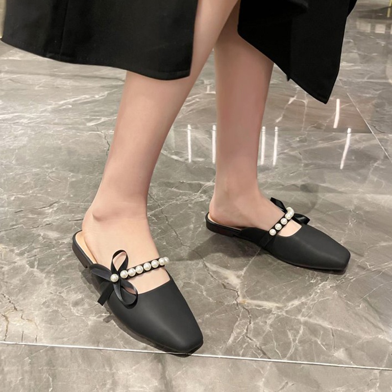 Dép Lười Chống Trượt Đơn Giản Thời Trang Hàn Quốc Cho Nữ