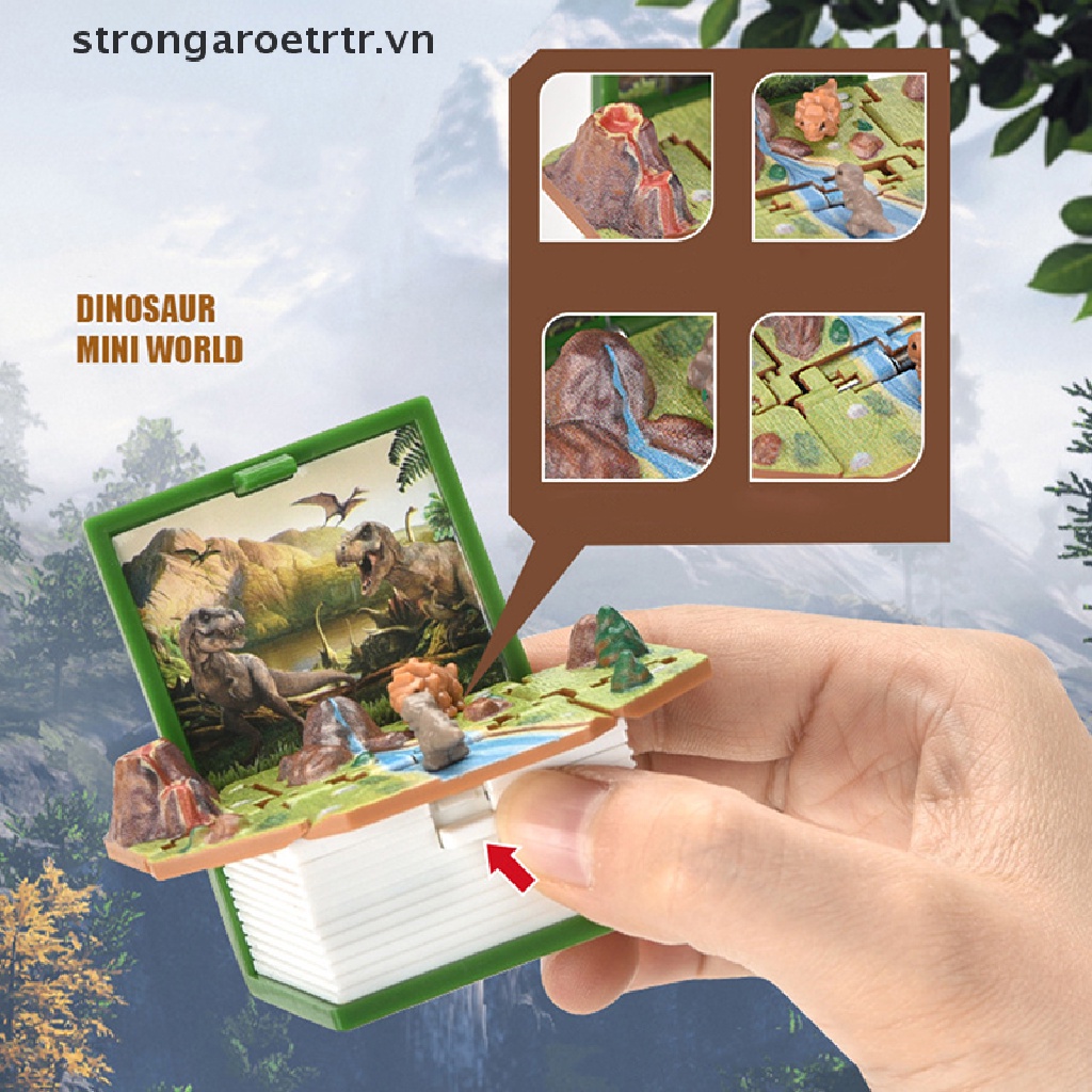 1 Móc Khóa Hình Quyển Sách 3D