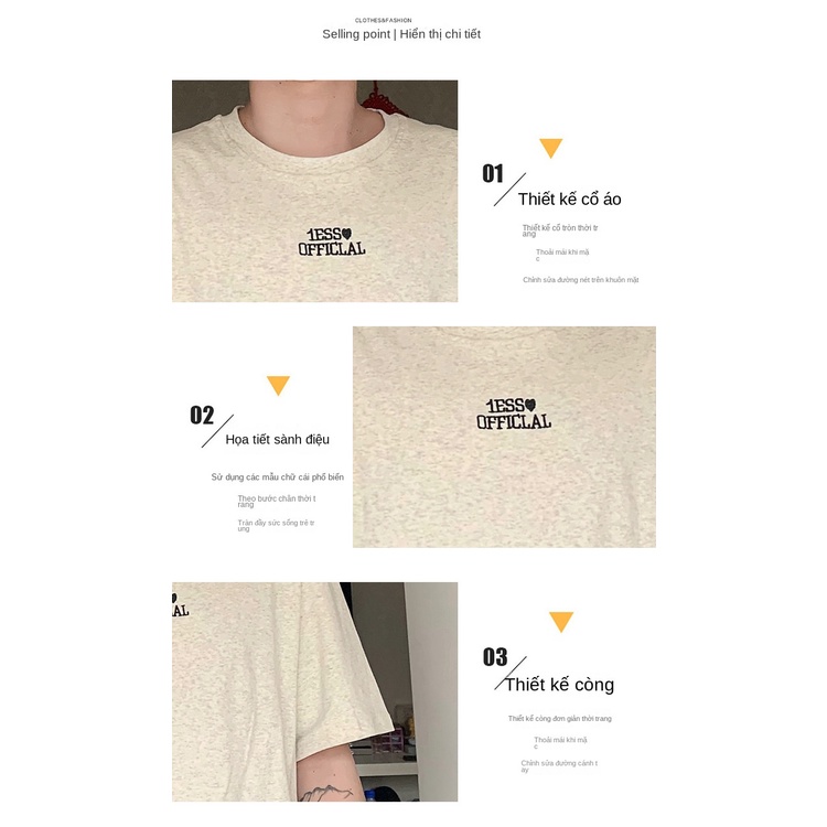 -Áo thun đôi 2023 mới cỡ lớn phong cách cặp đôi ngọt ngào mát mẻ hot girl áo gió nam nữ áo đôi