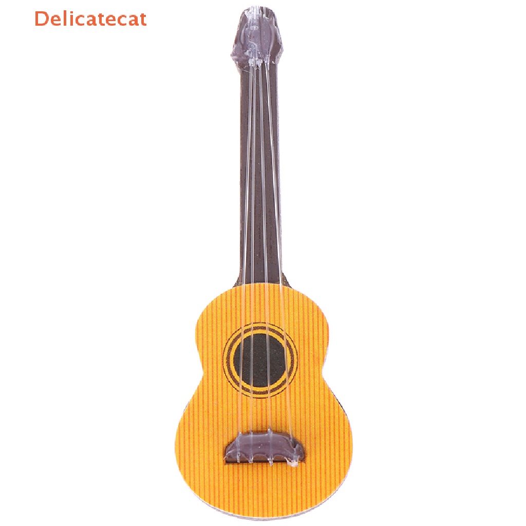 Đàn guitar Mini Tỉ Lệ 1: 12 Trang Trí Nhà Búp Bê