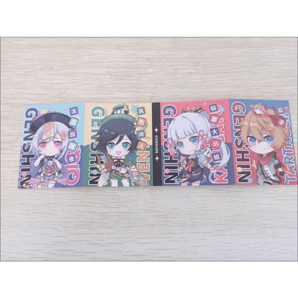 ★Genshin Impact★Sổ Tay Ghi Chú Họa Tiết Anime Dễ Thương Xinh Xắn