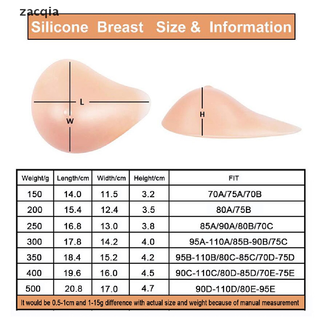 [zacqia] Silicon Dụng Cụ Hỗ Trợ Ngực Giả Xoắn Ốc Nhân Tạo VN