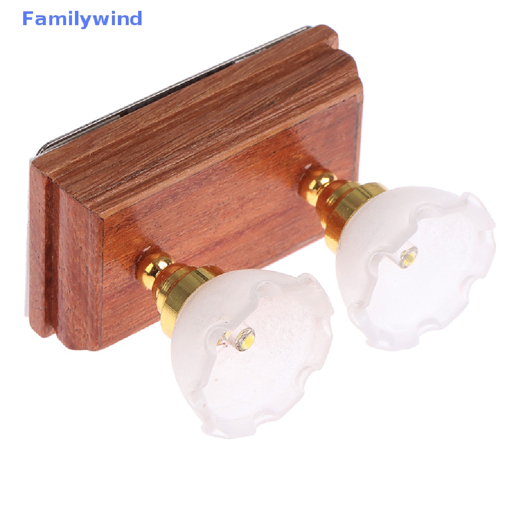 Đèn Trần Hai Đầu Hình Bông Hoa Mini Tỉ Lệ 1: 12 Trang Trí Nhà Búp Bê