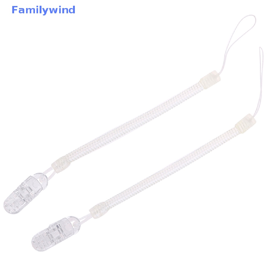 Set 2 Dây Đeo Núm Vú Giả Có Kẹp Tiện Dụng Cho Bé