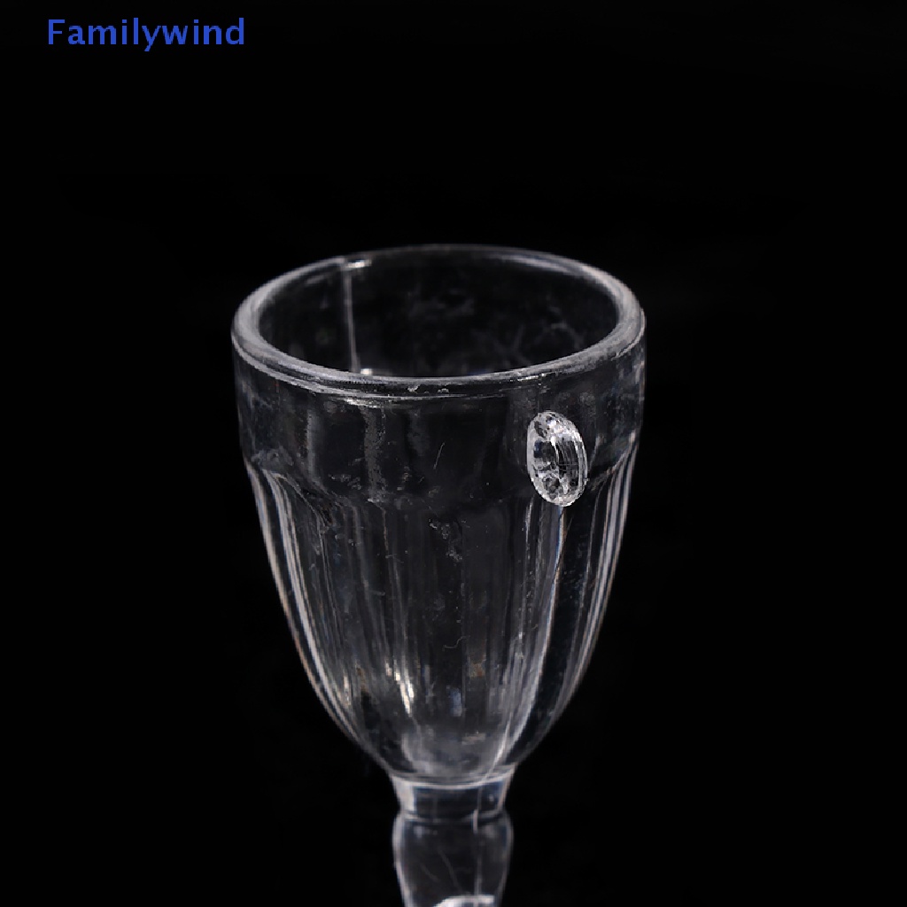 Set 5 Ly Trong Suốt Dùng Trang Trí Nhà Búp Bê