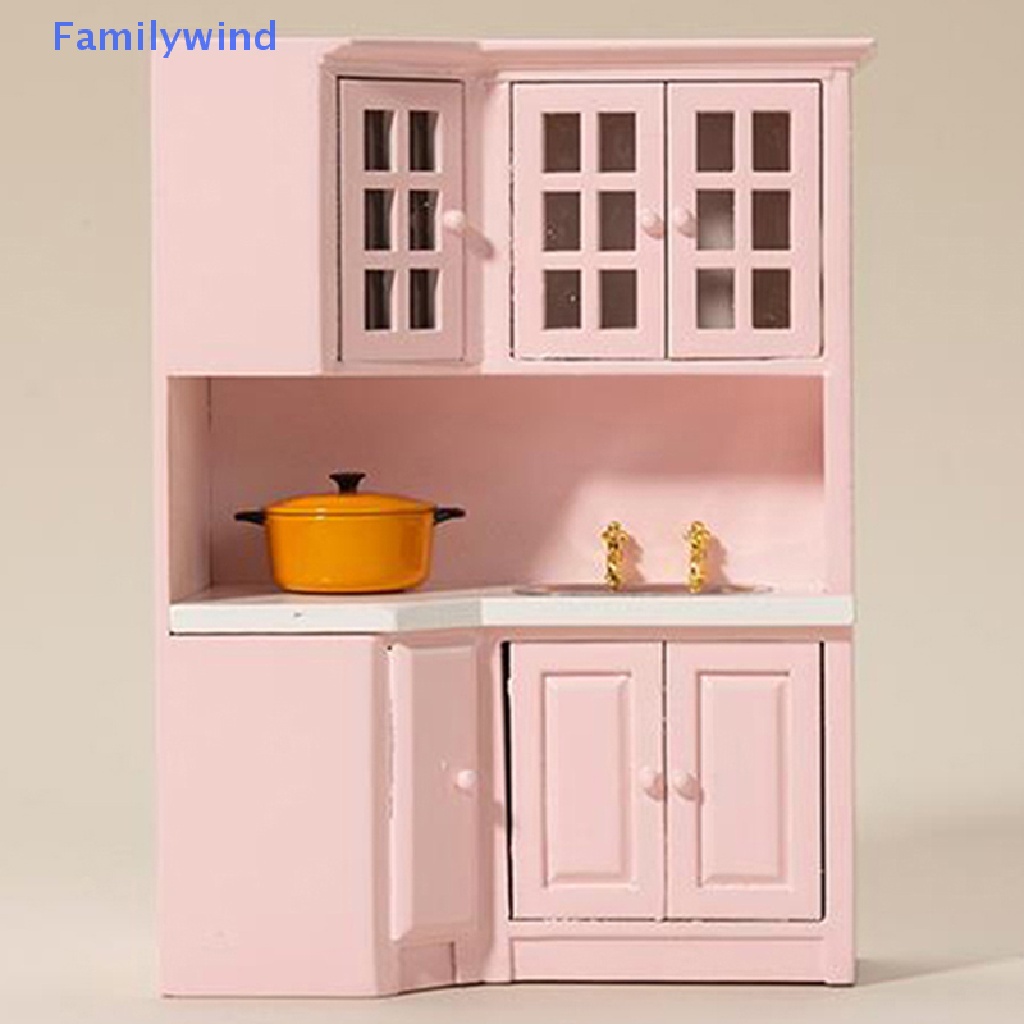 Mô Hình Bàn Bếp Trang Trí Nhà Búp Bê Tỉ Lệ 1: 12