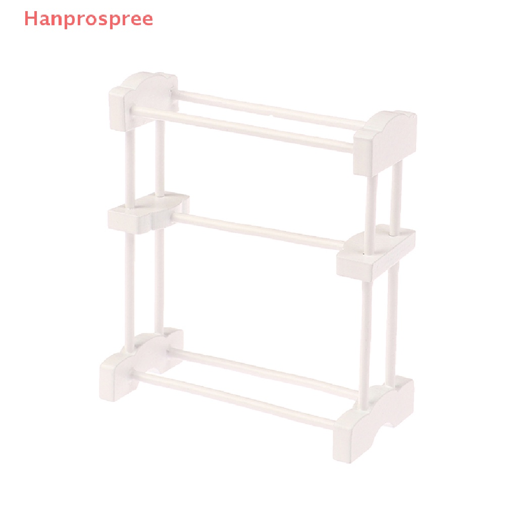 Giá Phơi Khăn Lau Tay Đồ Chơi Búp Bê Màu Trắng Tỷ Lệ 1: 12