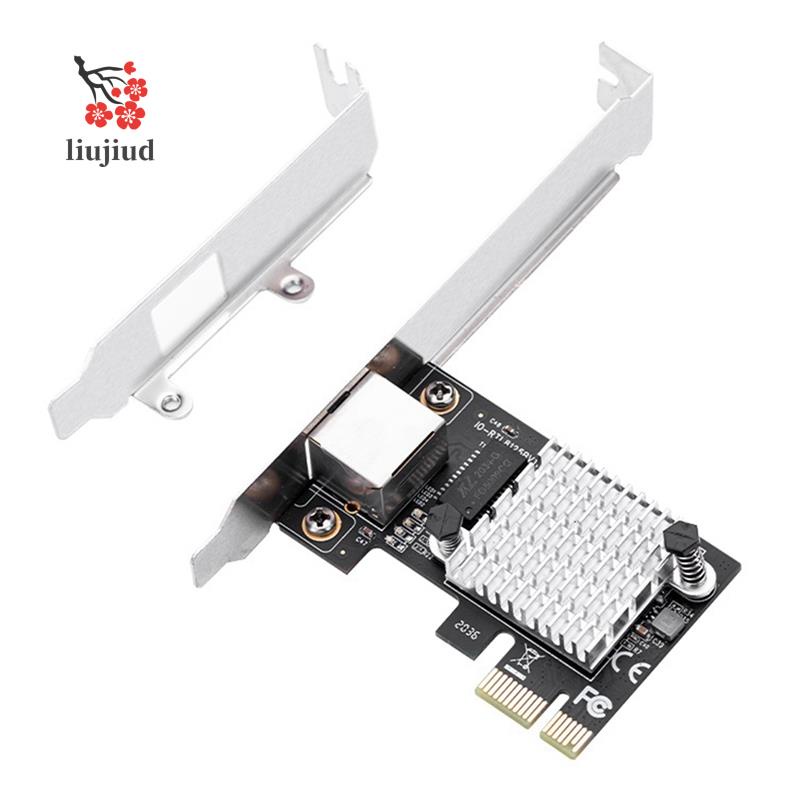 Thẻ Mạng LAN IOCREST 2.5G Kèm 1 Cổng 2500Mbps PCIe 2.5G RJ45 LAN RTL8125B Chip