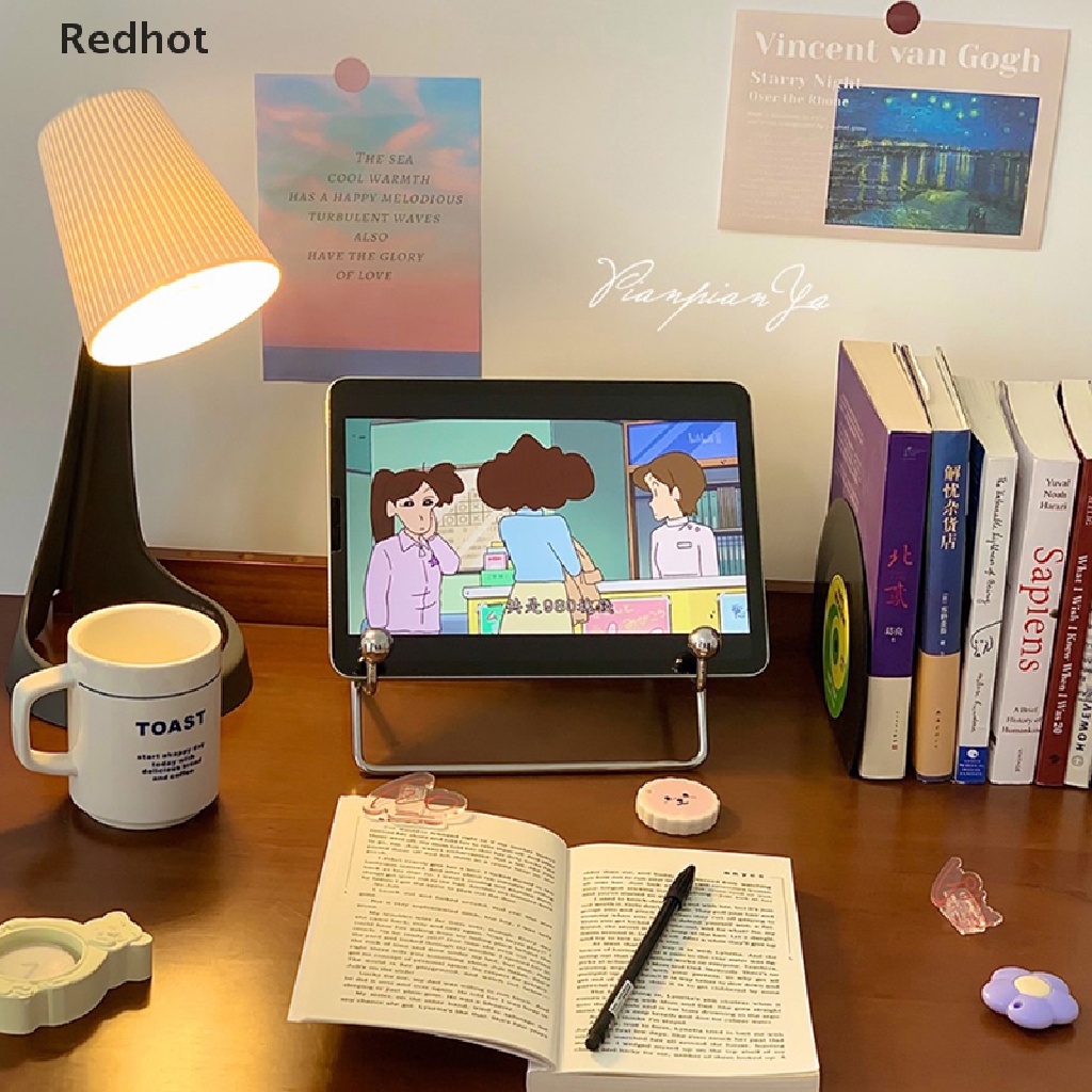 &lt; Redhot &gt; Giá Đỡ Kim Loại Sáng Tạo Cho Điện Thoại / Máy Tính Bảng / Sách Để Bàn