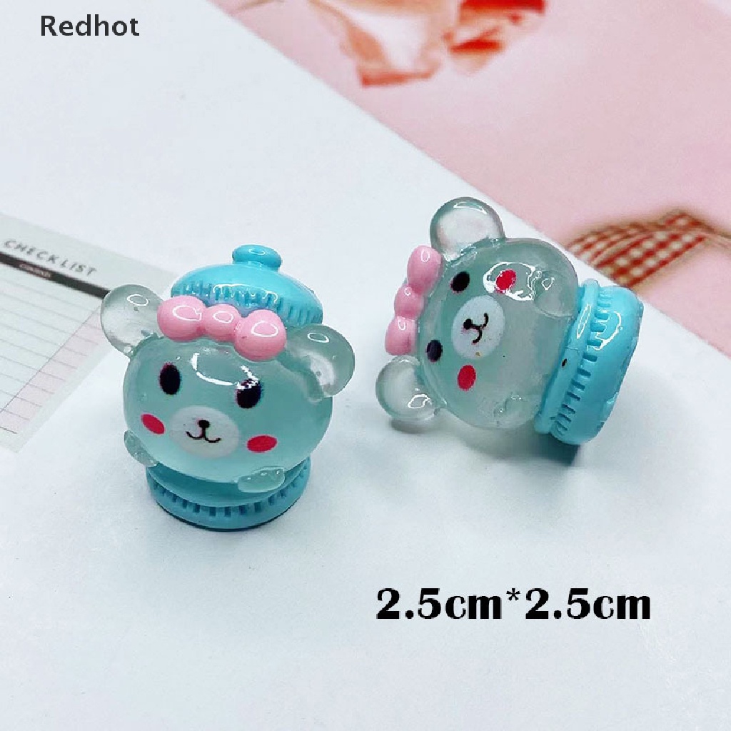 1 Thỏ / Gấu Hoạt Hình / Gấu Dạ Quang Trang Trí Tiểu Cảnh DIY