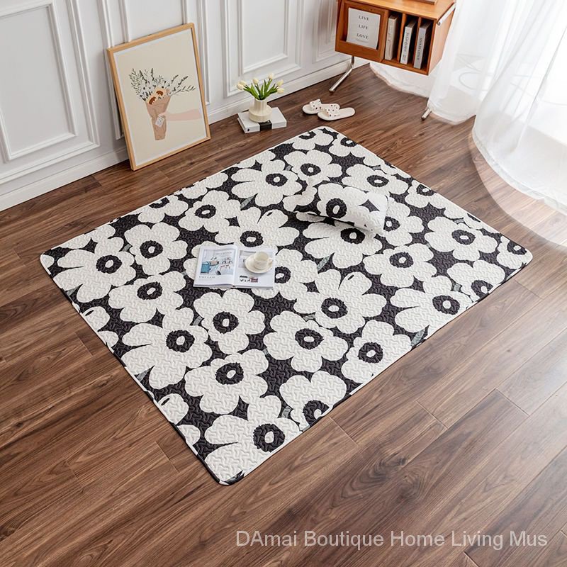 Thảm Cotton Trải Sàn Phòng Khách / Phòng Ngủ Chất Lượng Cao