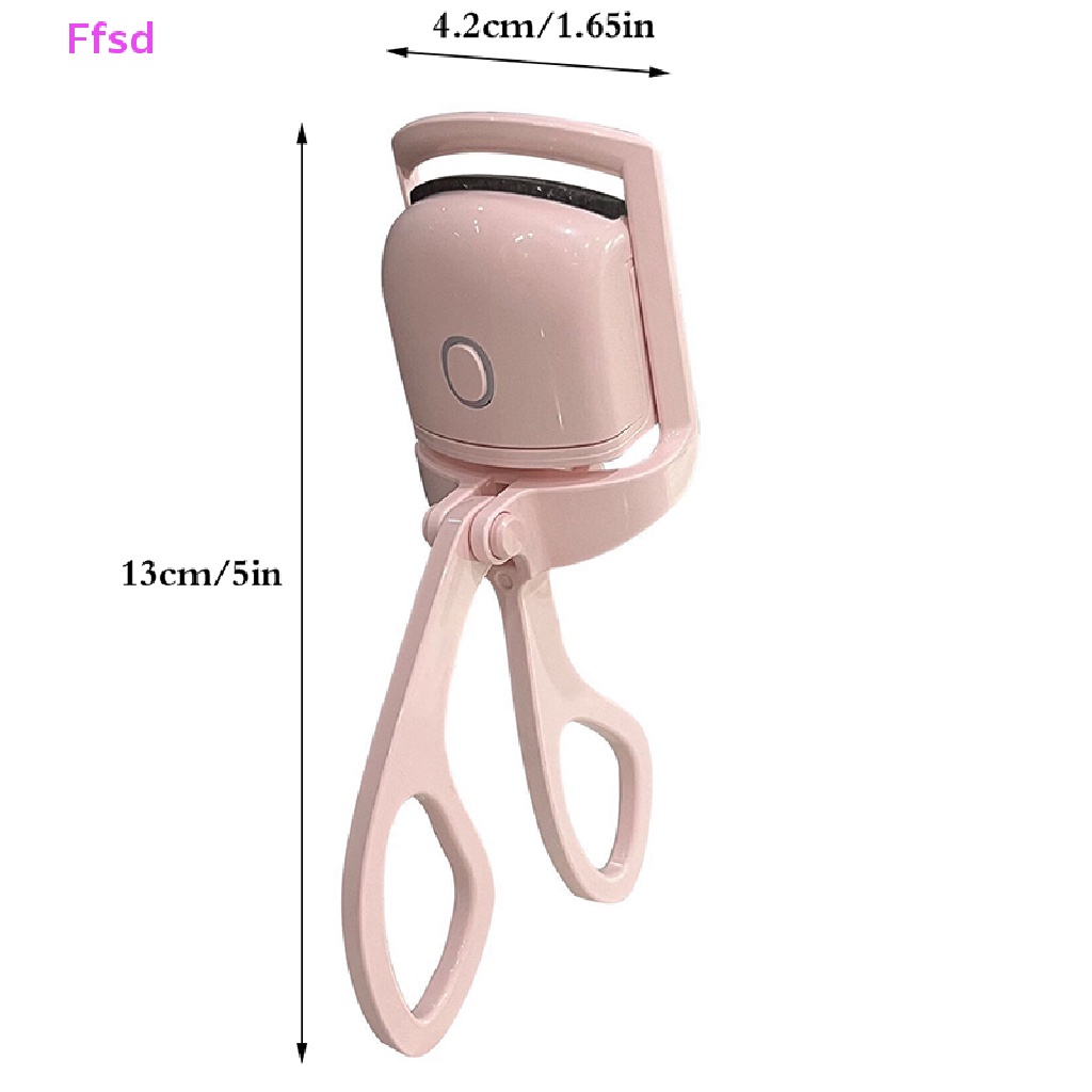 {Ffsd} Máy Uốn Cong Lông Mi Bằng Nhiệt Điện Trang Điểm Dài Đẹp