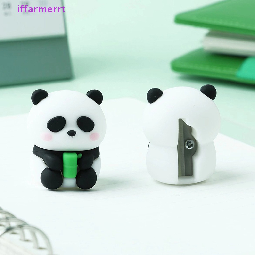 Đồ Chuốt Bút Chì Bằng Silicon Hình Gấu Trúc Dễ Thương