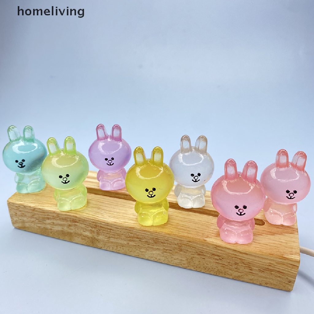 Thỏ Dạ Quang Dễ Thương Dùng Trang Trí Thủ Công DIY