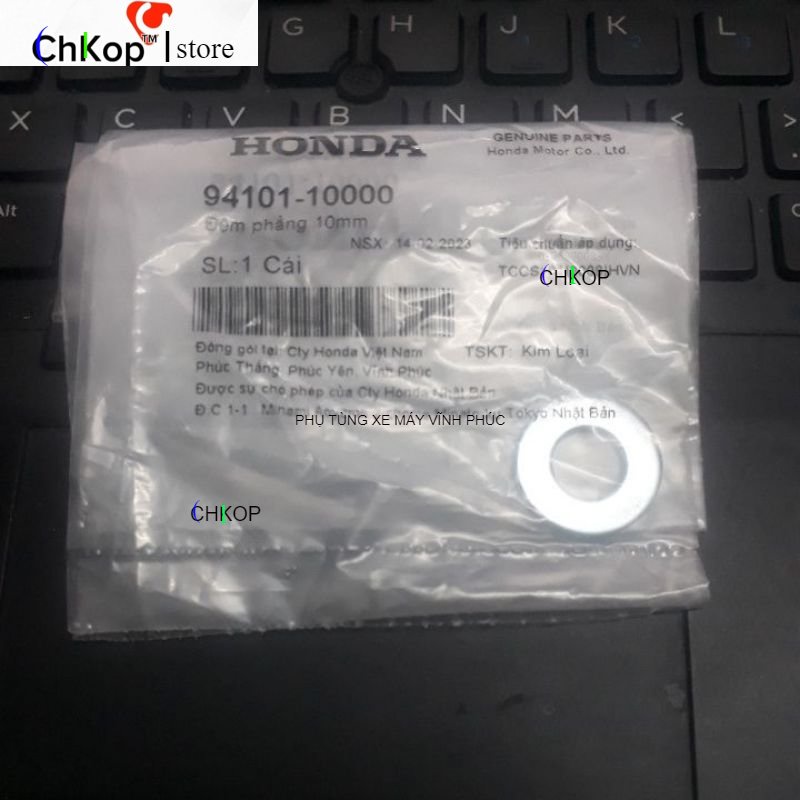 Đệm lông đền phuộc, giảm sóc sau xe DREAM, WAVE, FUTURE zin 10mm